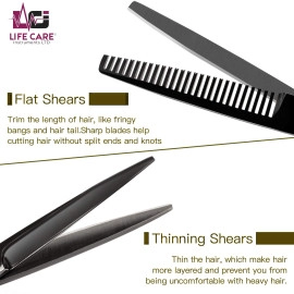 11 Pieces Hair Cutting Scissors Set - LCI (LTD)