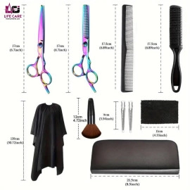 10pcs Professional Barber Kit - LCI (LTD)