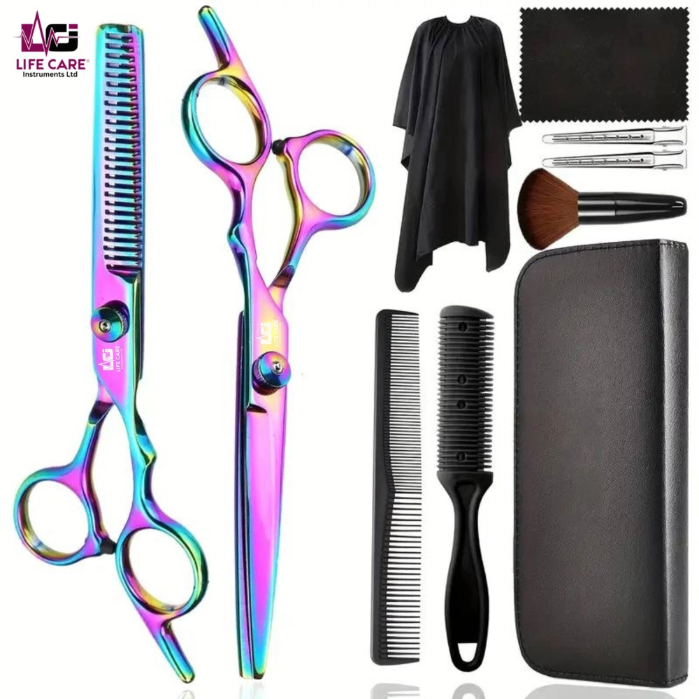10pcs Professional Barber Kit - LCI (LTD)