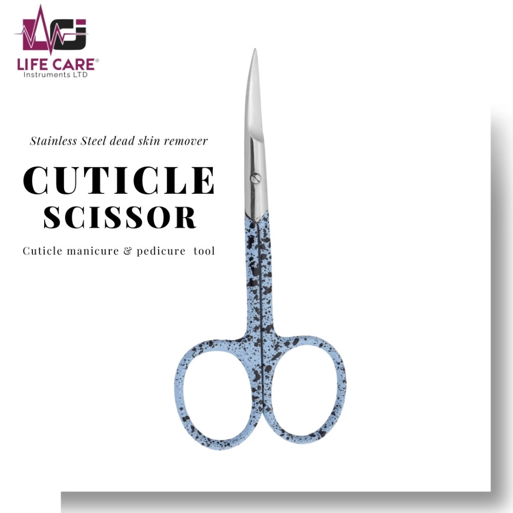 Cuticle Scissor Suitable for Finger/Toenails/Eyebrows. LCI (LTD)