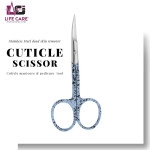 Cuticle Scissor Suitable for Finger/Toenails/Eyebrows. LCI (LTD)