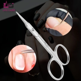 Cuticle Scissor Suitable for Finger/Toenails/Eyebrows Fig: 9.5 cm - LCI (LTD)