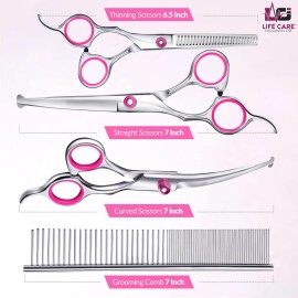 Professional dog grooming shears set - LCI (Ltd)