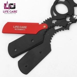 FINGER STRAIGHT RAZOR - BLACK RED LCI (LTD)