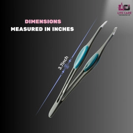 Stainless Steel Eyebrow Tweezers - LCI (Ltd)