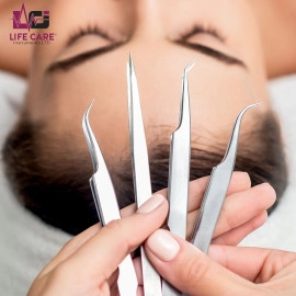 Professional 4 Pcs Eyelash Extension Tweezers  - LCI (Ltd)